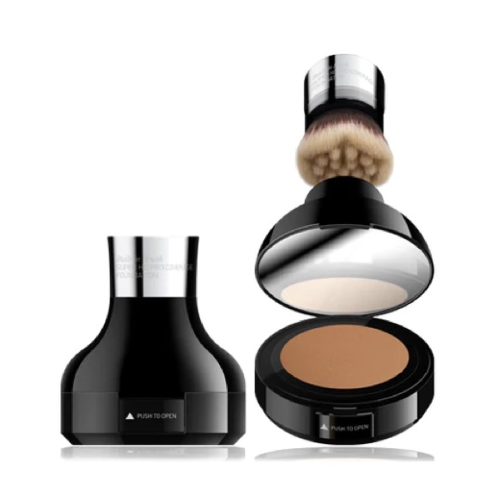 CAILYN Built-in Brush Super HD Pro Coverage Foundation 06 Sierra Matte Finish.